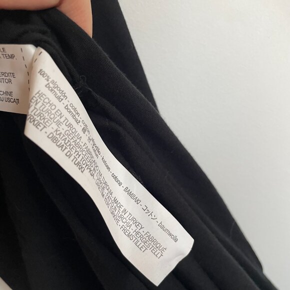 Zara Front Slit T-shirt Tunic Dress - Picture 6 of 7